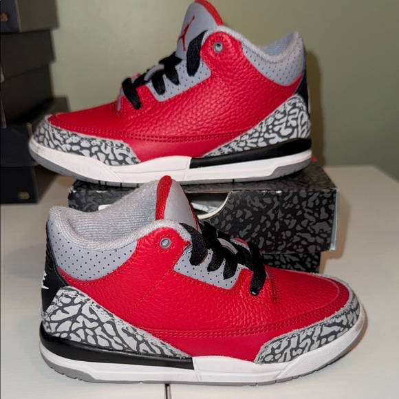 Jordan 3 Retro SE (PS) CQ0486-600 size 11C excellent condition. - Picture 1 of 5